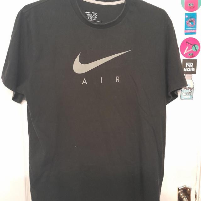 Nike Men's T-shirt - Black - L on Productcaster.