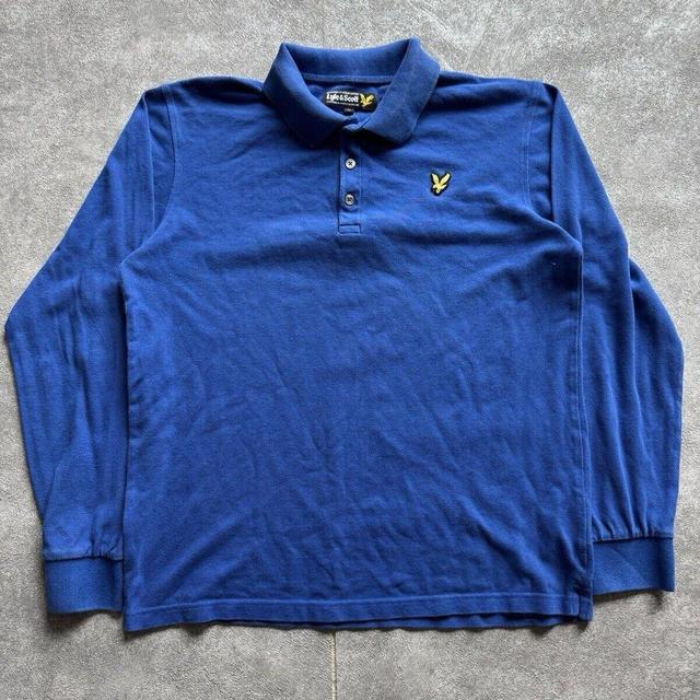 Lyle & Scott Men's Shirt - Blue - M on Productcaster.