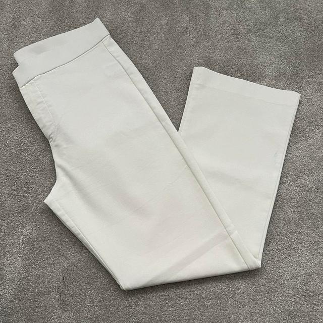 Zara Women's Trousers - White/Cream - M on Productcaster.