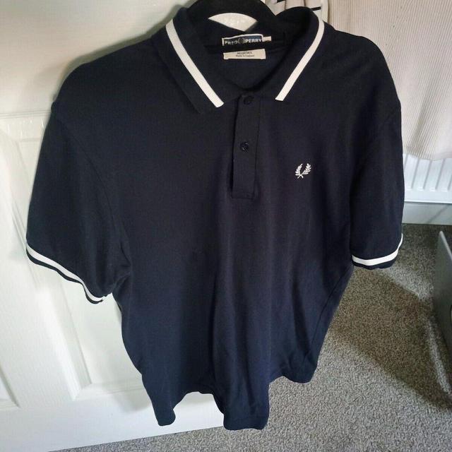 Fred Perry Men's Polo shirt - Blue - L on Productcaster.