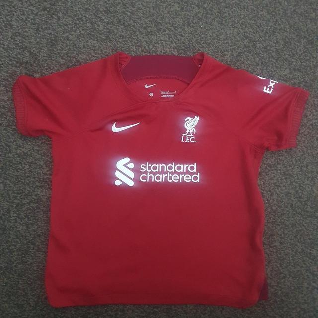 Liverpool F.C. Kids' Shirt - White/Red - 4 years on Productcaster.