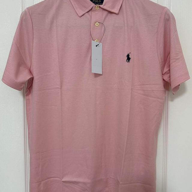 Ralph Lauren Men's Polo shirt - Pink - XL on Productcaster.