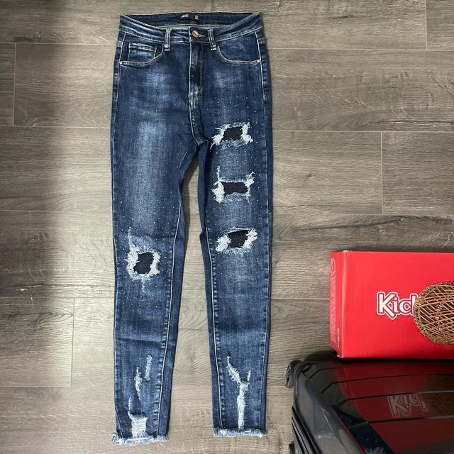 Women's Jeans - Blue - 38" on Productcaster.