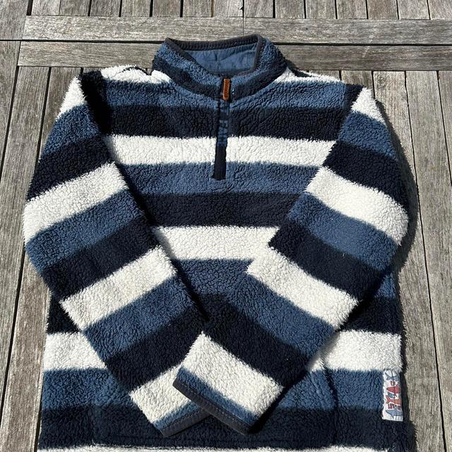 FatFace Kids' Jumper - Blue/White - 12 years on Productcaster.