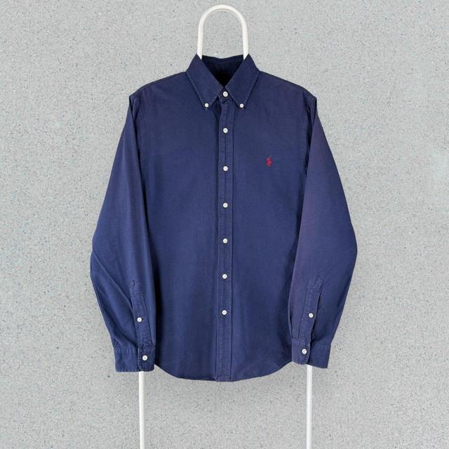 Polo Ralph Lauren Men's Shirt - Blue - S on Productcaster.