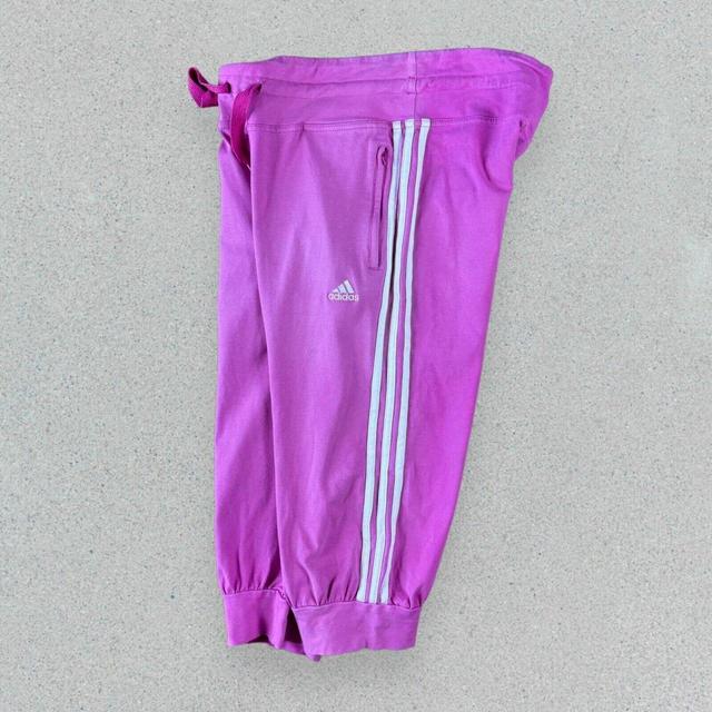 Adidas Women's Shorts - Pink - UK 12 on Productcaster.