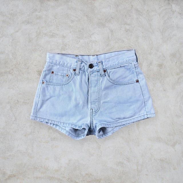 Levi's Women's Shorts - Blue - 27" on Productcaster.