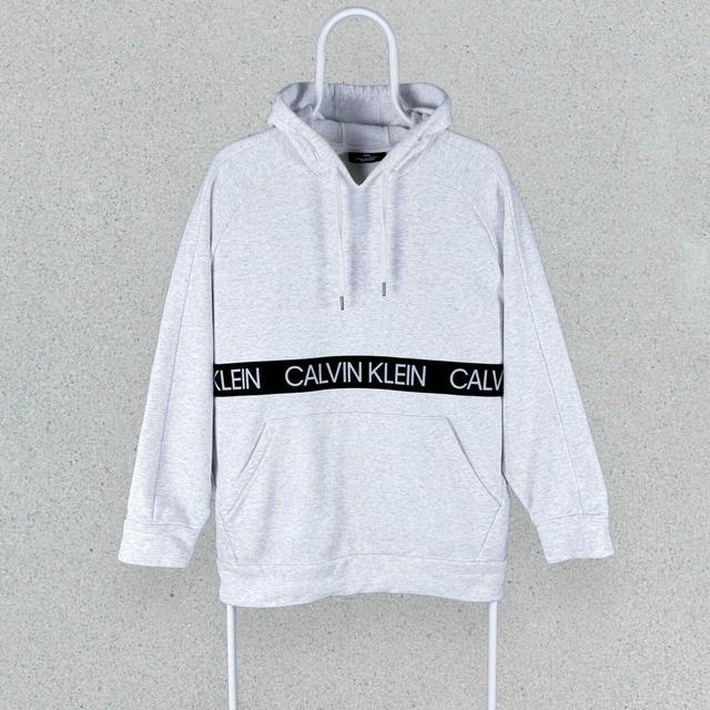 Calvin Klein Women's Hoodie - Grey - XS on Productcaster.