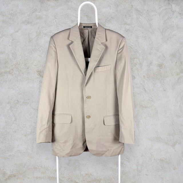 Yves Saint Laurent Men's Tailored jacket - Cream - M on Productcaster.