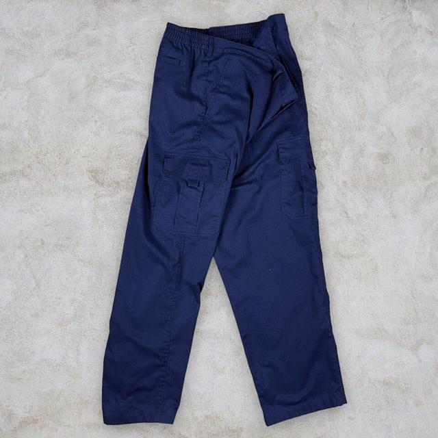 Vintage Men's Trousers - Blue - XXL on Productcaster.