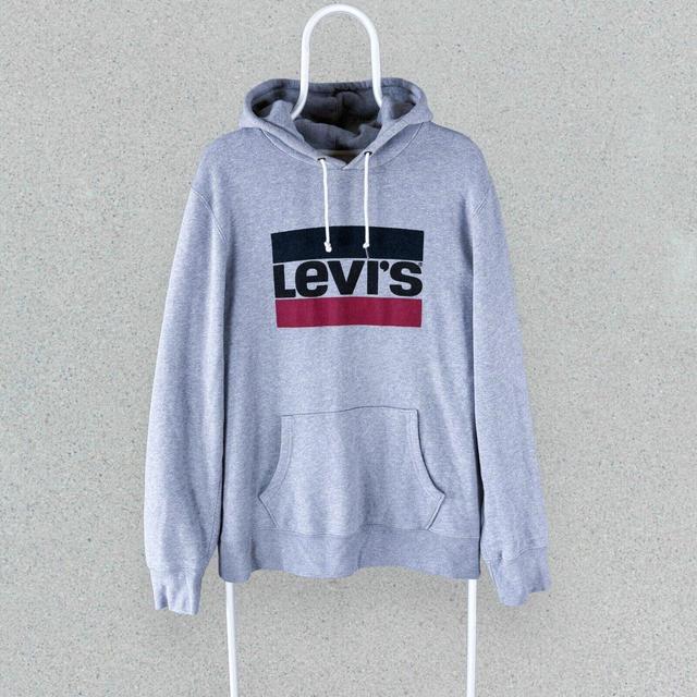 Levi's Men's Hoodie - Grey - L on Productcaster.