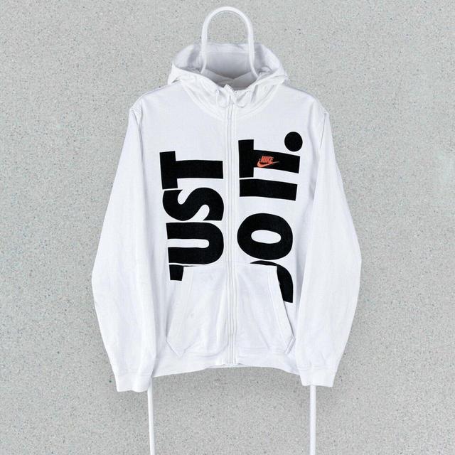 Nike Men's Hoodie - White - M on Productcaster.