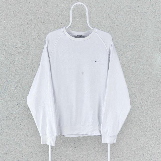 Nike Men's Sweatshirt - White - XL on Productcaster.