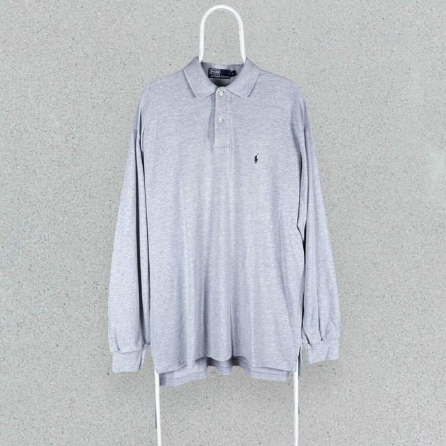 Polo Ralph Lauren Men's Polo shirt - Grey - XL on Productcaster.