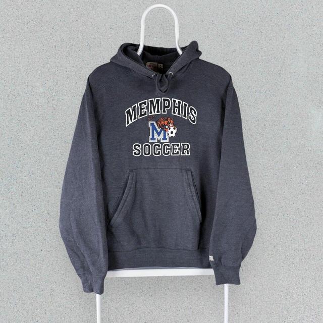 Russell Athletic Men's Hoodie - Grey - S on Productcaster.