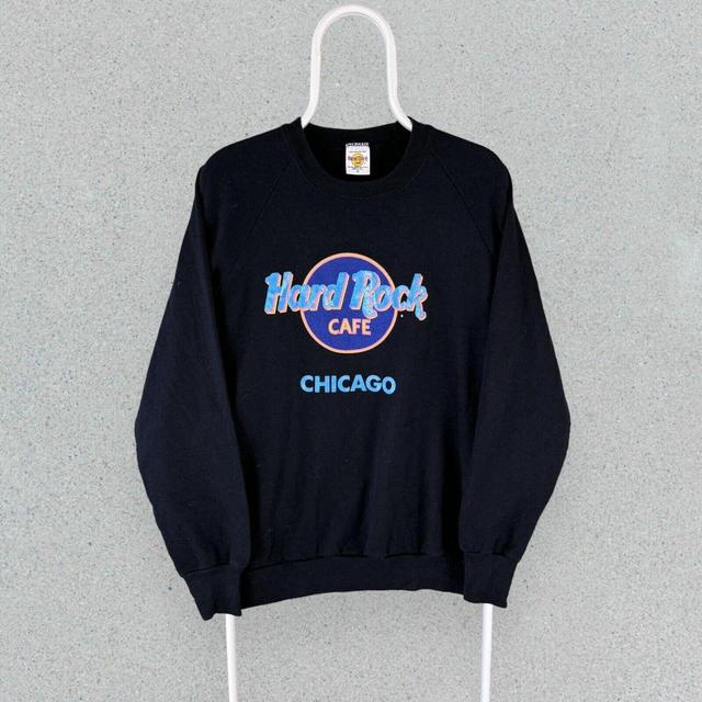 Hard Rock Cafe Men's Sweatshirt - Black - XL on Productcaster.