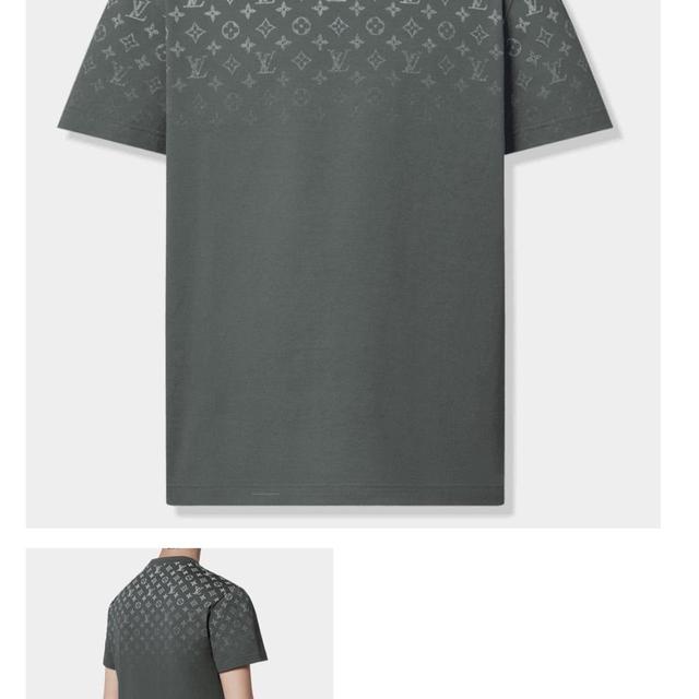 Louis Vuitton Men's T-shirt - Green/Grey - M on Productcaster.