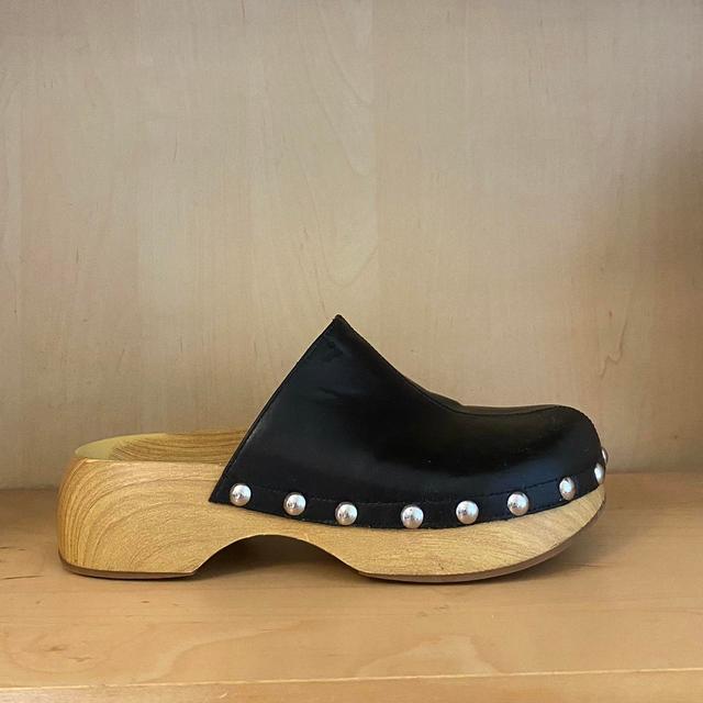 Zara Women's Clogs - Black - UK 4 on Productcaster.