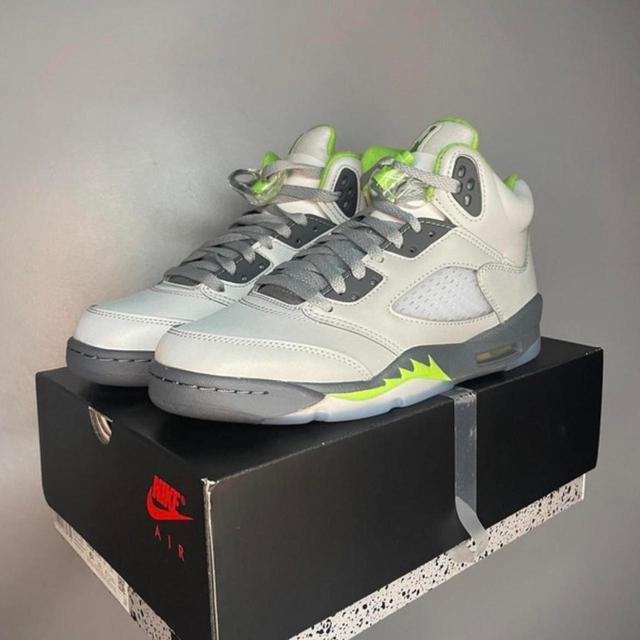 Jordan Men's Trainers - Grey/Green - UK 6 on Productcaster.