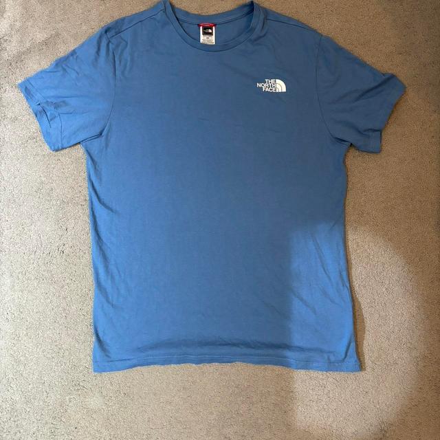 The North Face Men's T-shirt - Blue - M on Productcaster.