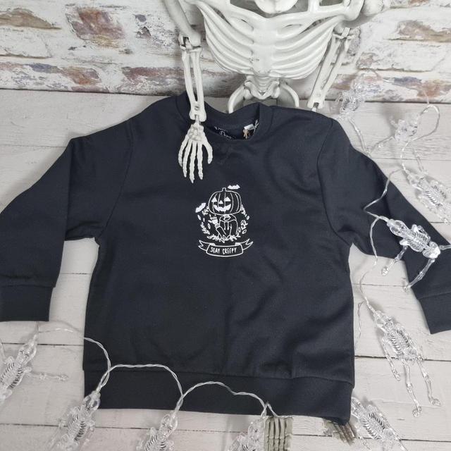 Kids' Sweatshirt - Black on Productcaster.