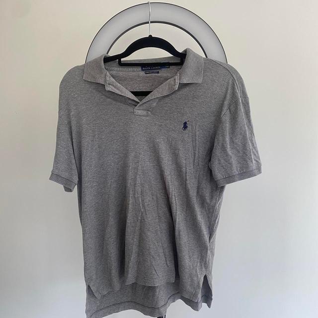 Polo Ralph Lauren Men's Polo shirt - Grey - S on Productcaster.