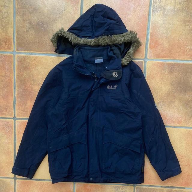 Jack Wolfskin Kids' Casual Jacket - Navy on Productcaster.