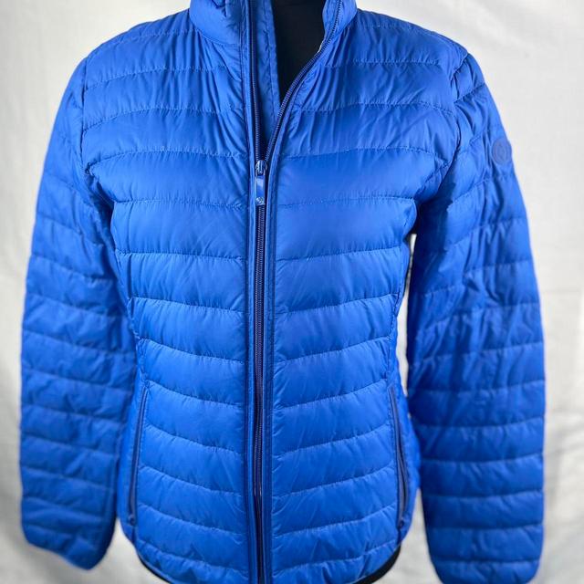 Armani Women's Jacket - Blue - L on Productcaster.