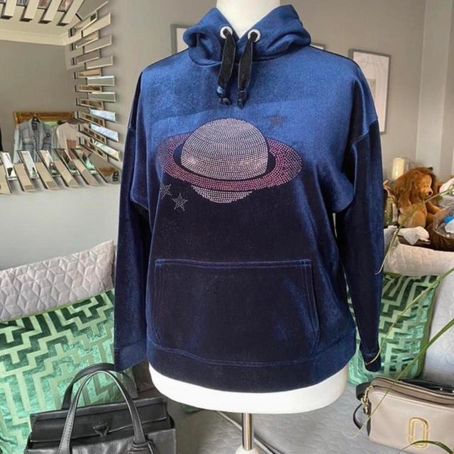 Mango Women's Sweatshirt - Navy - M on Productcaster.