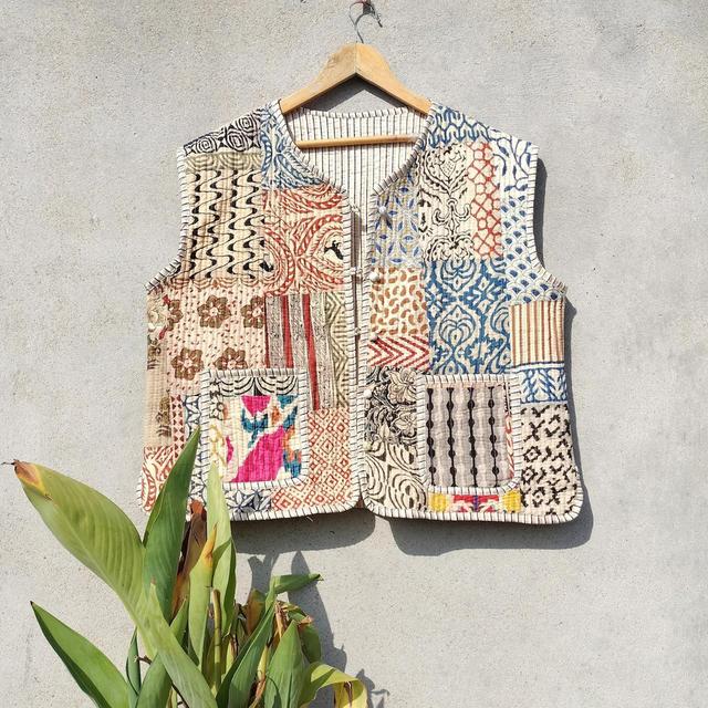 Vintage Women's Cotton Jacket - Multi - S on Productcaster.