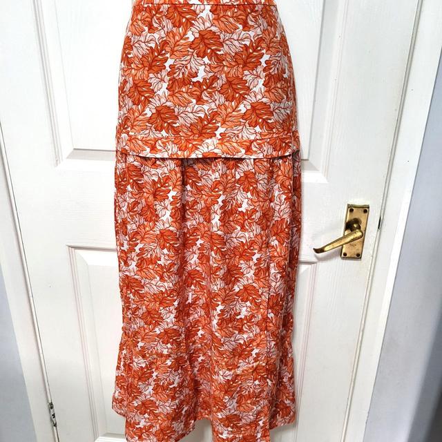 Women's Maxi Skirt - Orange - UK 10 on Productcaster.