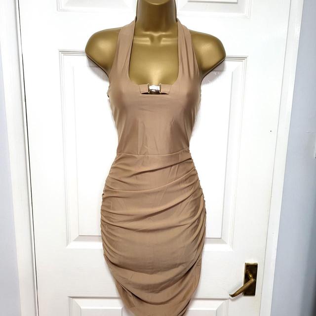 Women's Bodycon Dress - Tan/Brown - 10 on Productcaster.