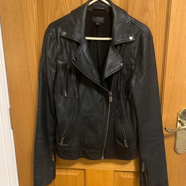 Topshop Women's Jacket - Black - UK 8 on Productcaster.