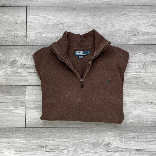 Ralph Lauren Men's Sweatshirt - Brown - XL on Productcaster.