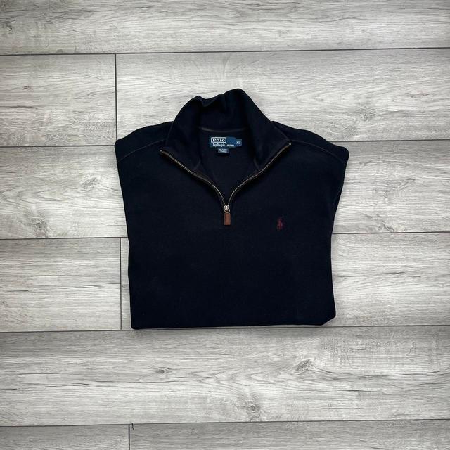 Ralph Lauren Men's Sweatshirt - Black/Navy - L on Productcaster.