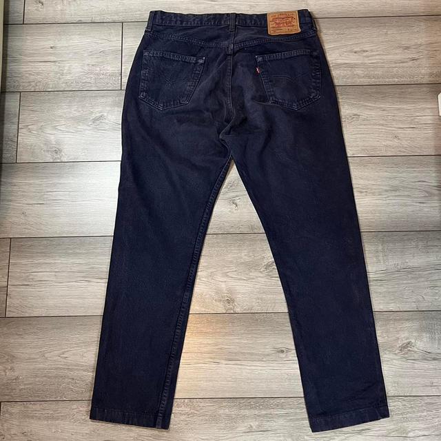 Levi's Men's Jeans - Navy/Blue - 34" on Productcaster.