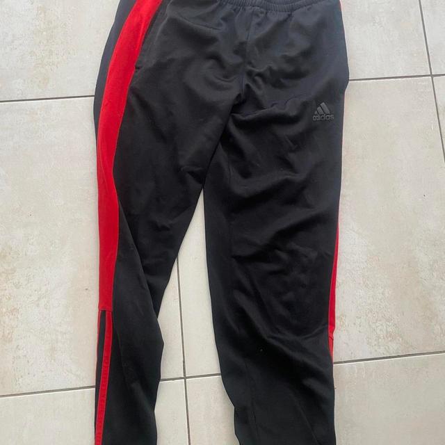 Adidas Men's Sweatpants - Red/Black - XXS on Productcaster.