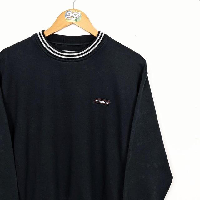 Reebok Men's Sweatshirt - Black - S on Productcaster.