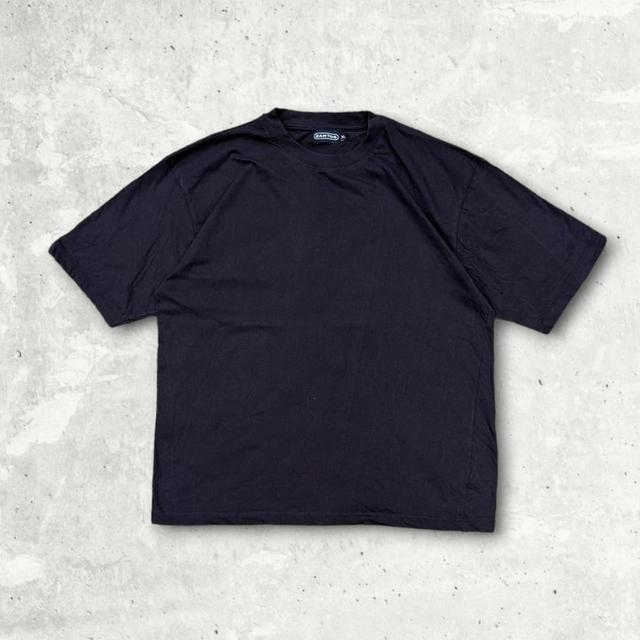 American Vintage Men's T-shirt - Navy - XL on Productcaster.