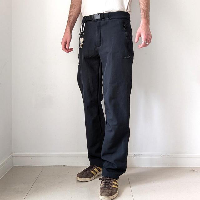 Peter Storm Men's Straight leg Cargo Trousers - Black - 32" on Productcaster.