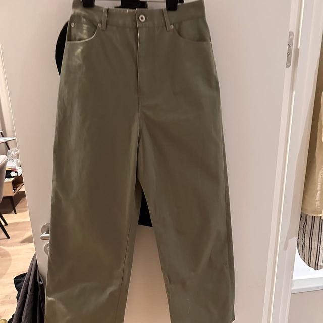 Loewe Women's Trousers - Green - UK 10 on Productcaster.