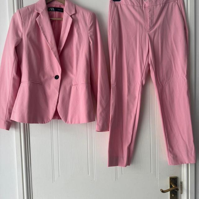 Zara Women's Suit - Pink - 8 on Productcaster.