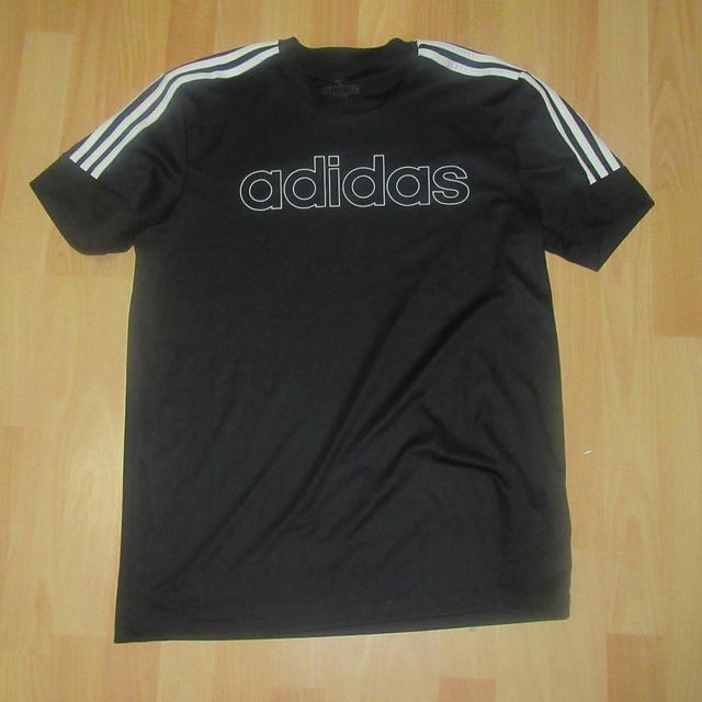 Adidas Men's T-shirt - Black - L on Productcaster.