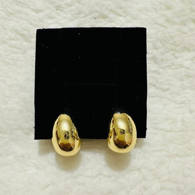 Designer Women's Earrings - Gold on Productcaster.