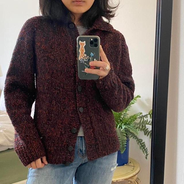 Vintage Women's Cardigan - Red - S on Productcaster.