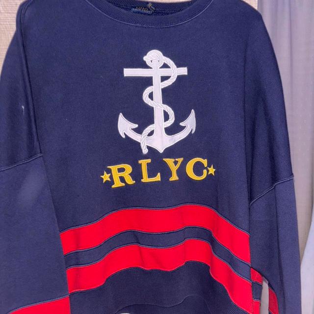 Polo Ralph Lauren Men's Sweatshirt - Navy - XL on Productcaster.