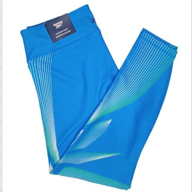 Reebok Women's Leggings - Blue - L on Productcaster.