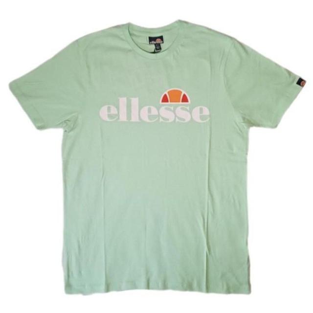 Ellesse Men's T-shirt - Green - L on Productcaster.