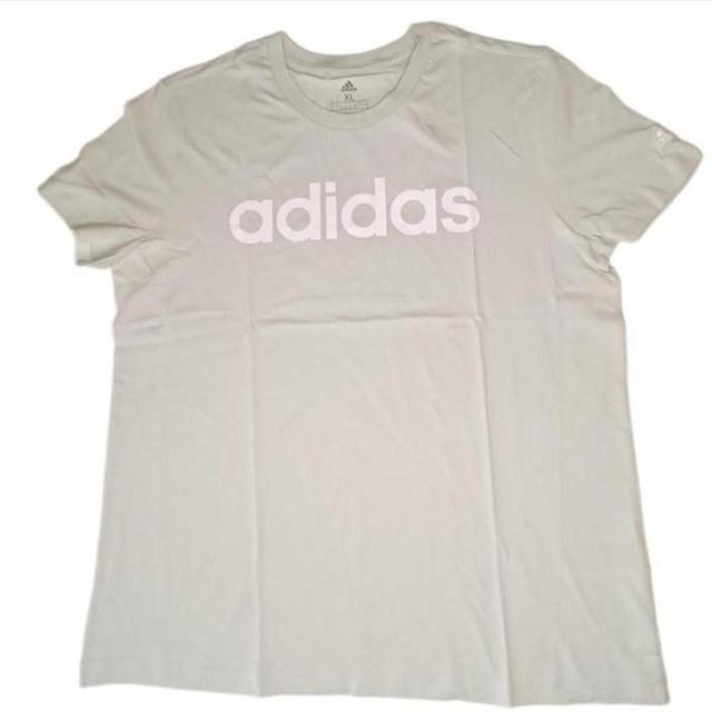 Adidas Women's T-shirt - White - XL on Productcaster.