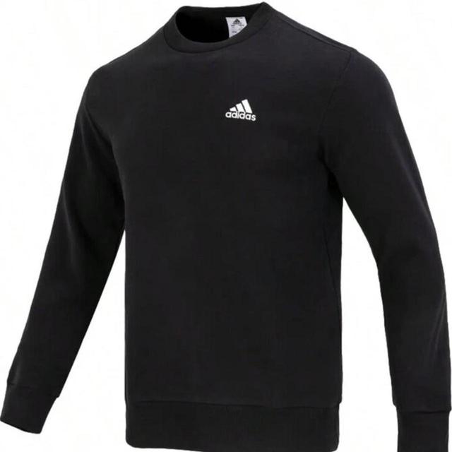 Adidas Men's Sweatshirt - Black - L on Productcaster.